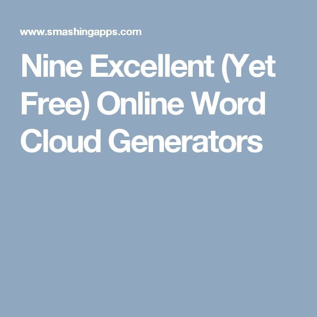 download word cloud generator free